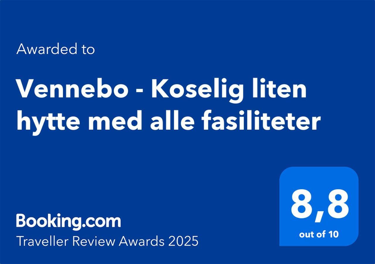 Vennebo - Koselig Liten Hytte Med Alle Fasiliteter Al Exterior photo